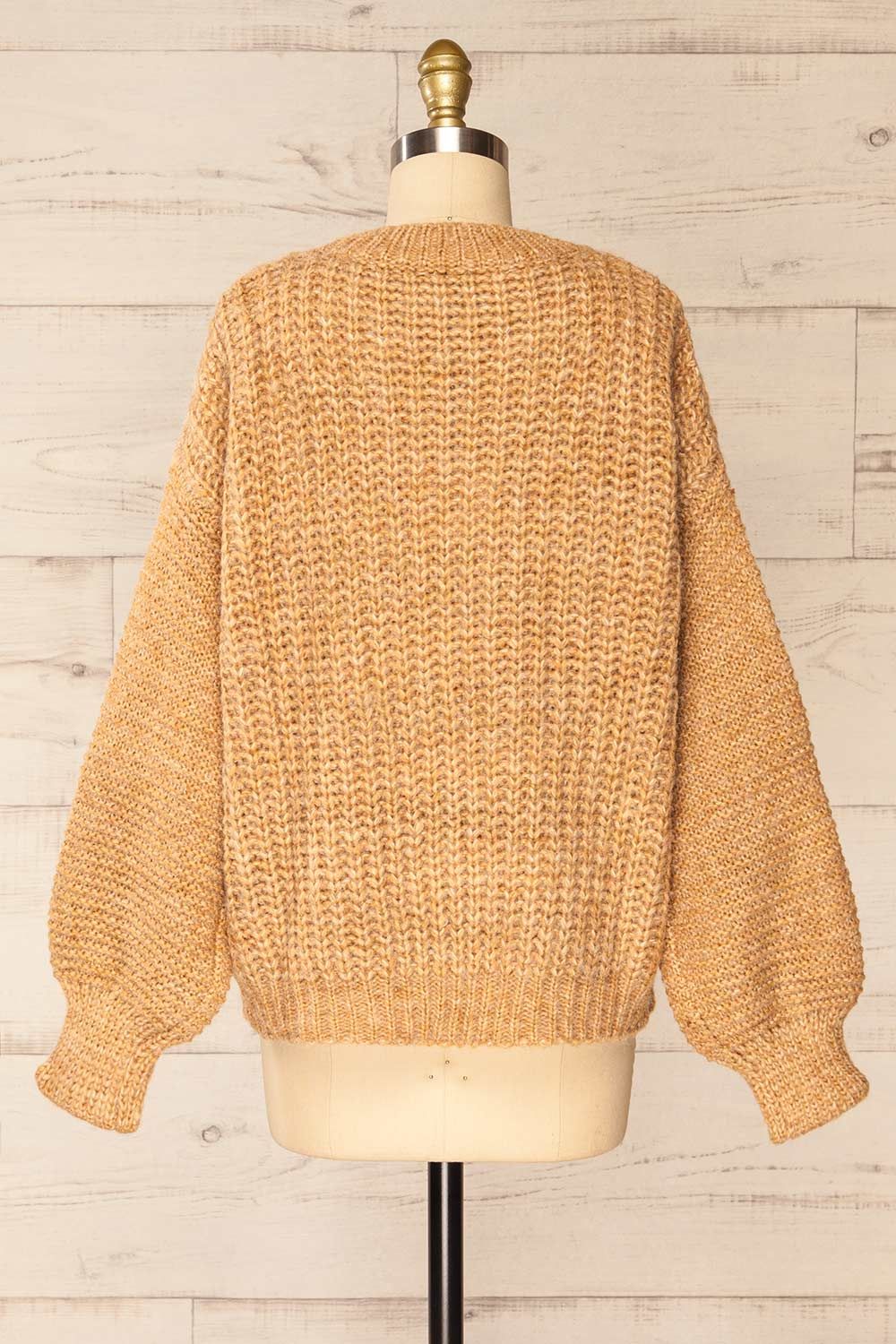 Fagerasen Caramel | Oversized Knit sweater sold by Boutique 1861 product image thumbnail 5