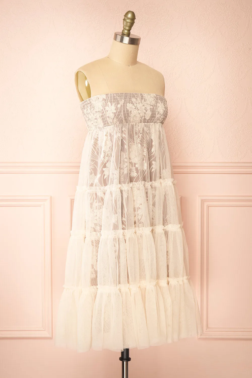 Mokalia | Versatile Tiered Tulle Skirt and Dress sold by Boutique 1861 product image thumbnail 4