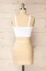 Merignas White | Cropped Ribbed Cami sold by Boutique 1861