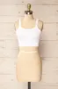 Merignas White | Cropped Ribbed Cami sold by Boutique 1861