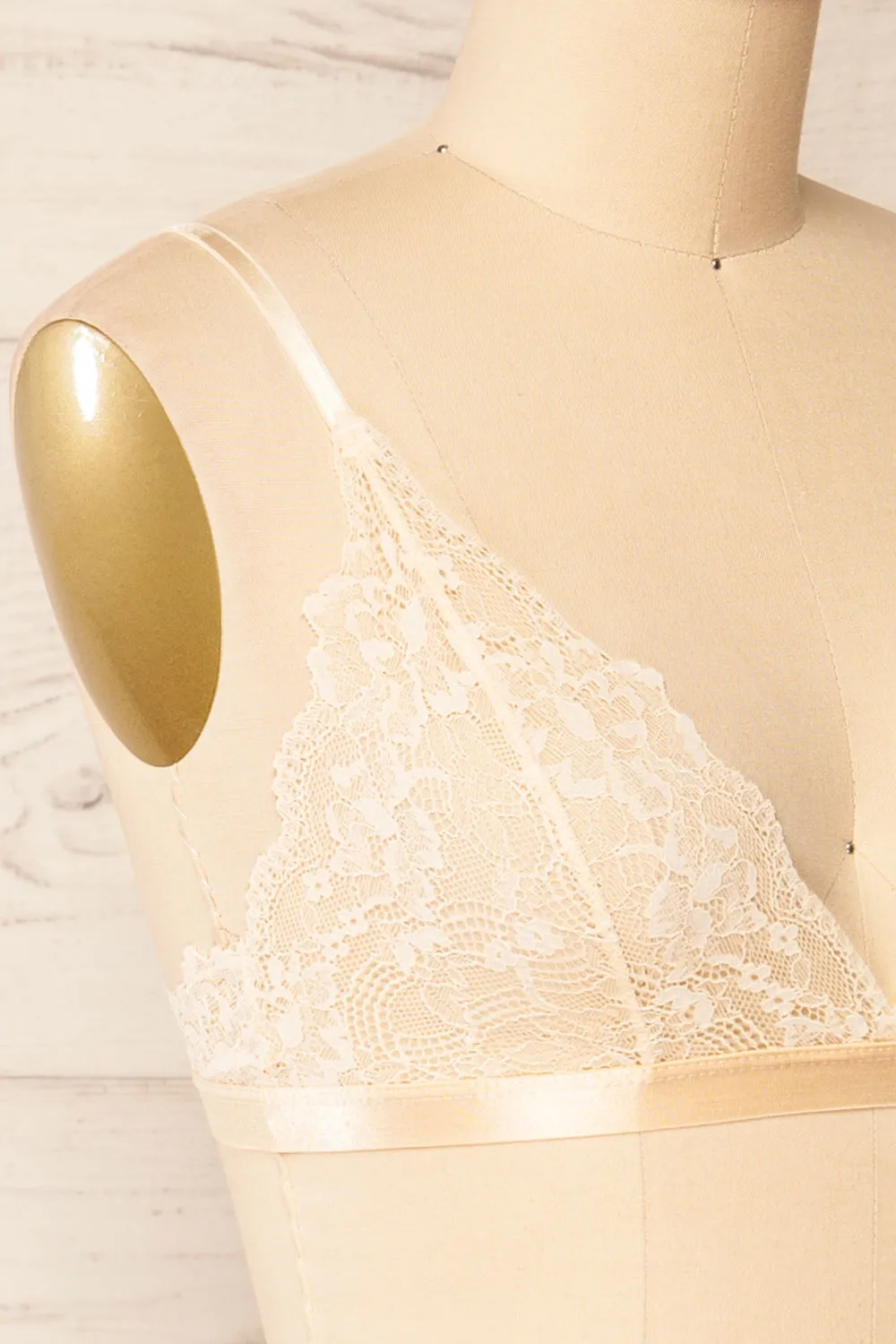 Zatar Beige | Lace Bralette sold by Boutique 1861 product image thumbnail 4