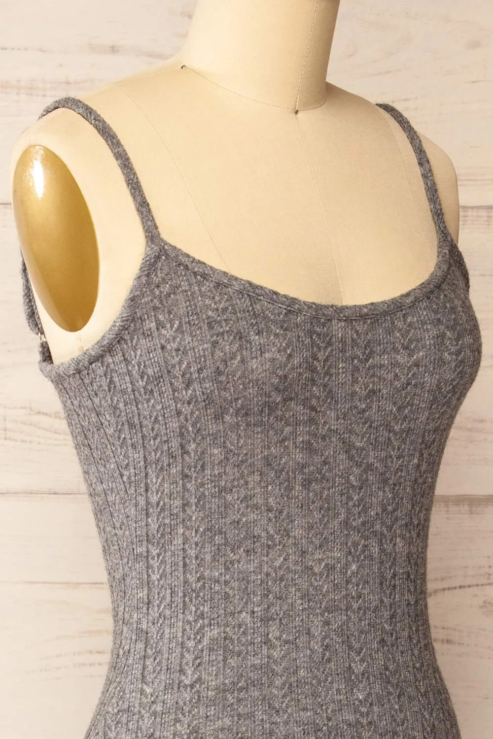 Katherine Grey | Knit Maxi Dress w/ Thin Straps sold by Boutique 1861 product image thumbnail 5