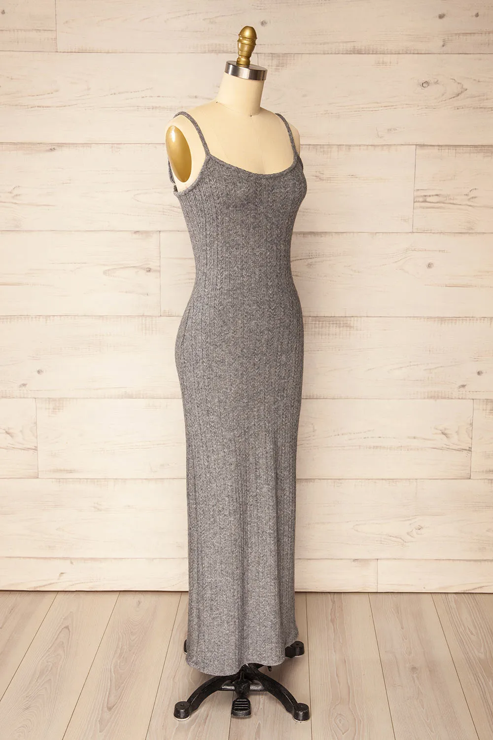Katherine Grey | Knit Maxi Dress w/ Thin Straps sold by Boutique 1861 product image thumbnail 4