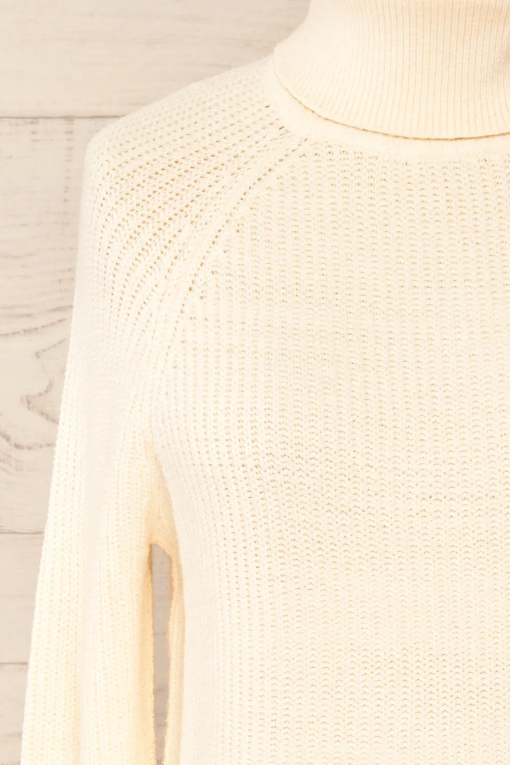 Granby Ivory | Knit Turtleneck Sweater sold by Boutique 1861 product image thumbnail 2