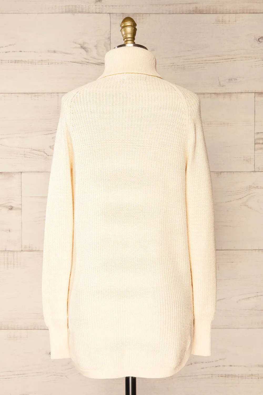 Granby Ivory | Knit Turtleneck Sweater sold by Boutique 1861 product image thumbnail 5