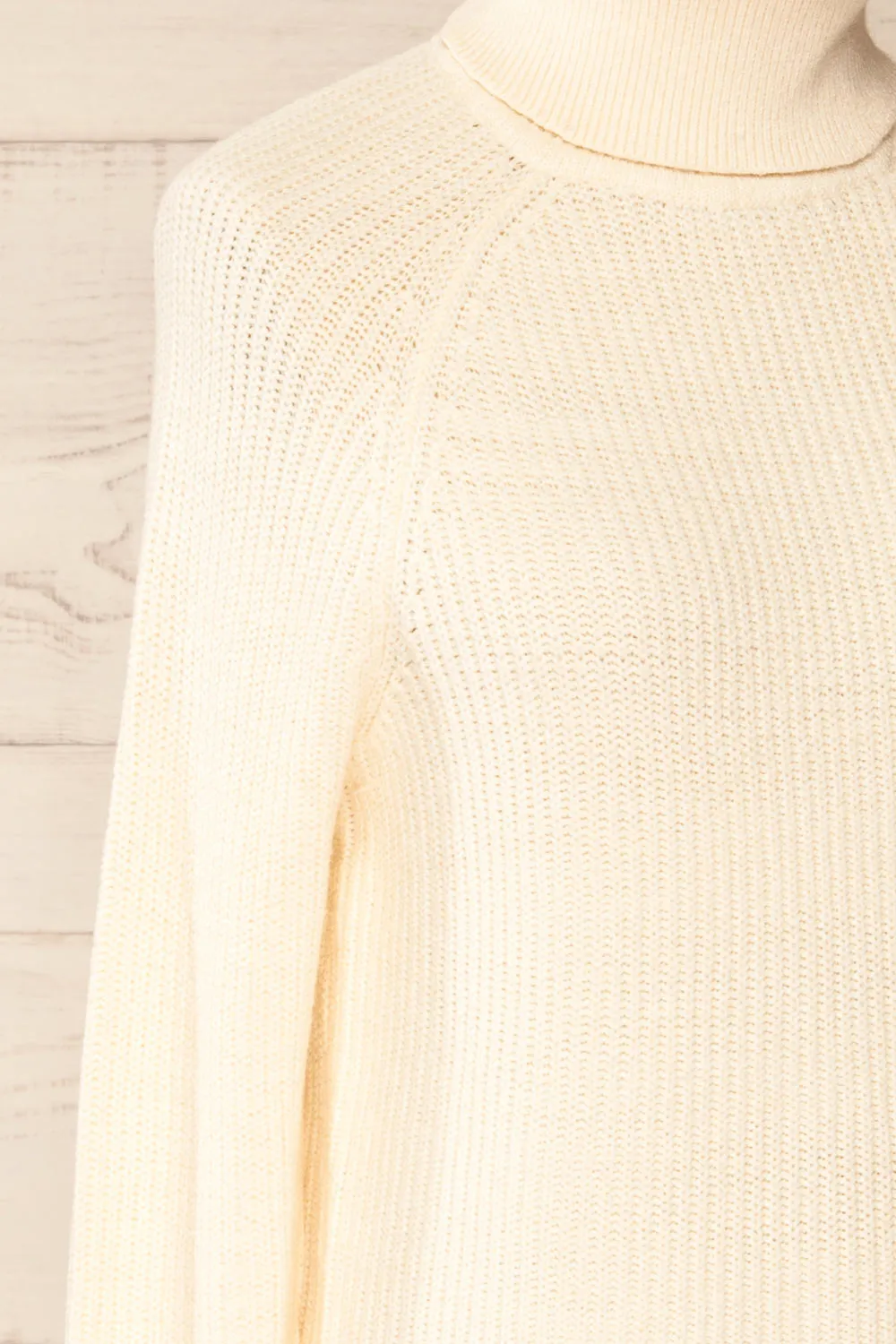 Granby Ivory | Knit Turtleneck Sweater sold by Boutique 1861 product image thumbnail 4