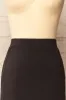 Barick | Black Midi Skirt w/ Elastic Waistband sold by Boutique 1861