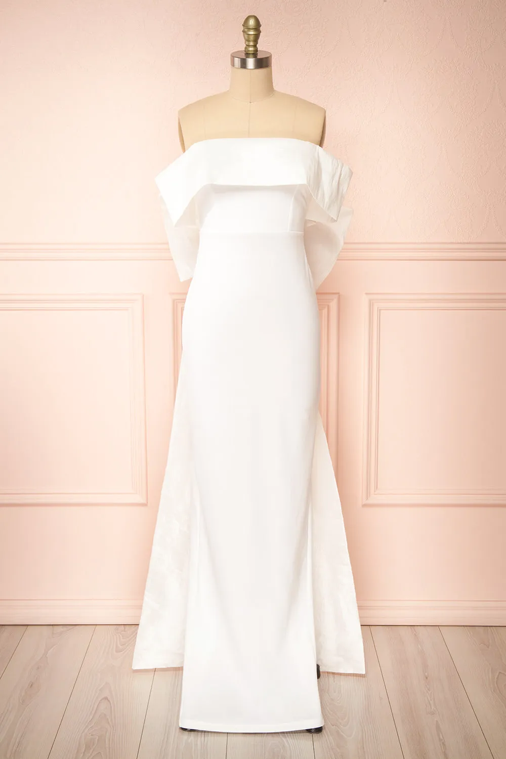 Akalyia | Bridal Maxi Dress w/ Large Bow sold by Boutique 1861 product image thumbnail 3