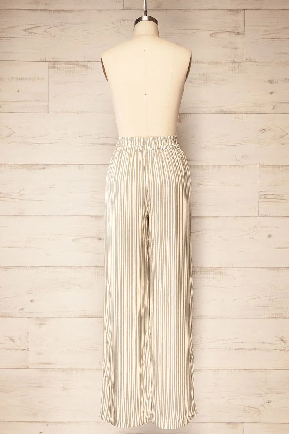Ilsan | Sage and White Striped Pants sold by Boutique 1861 product image thumbnail 5