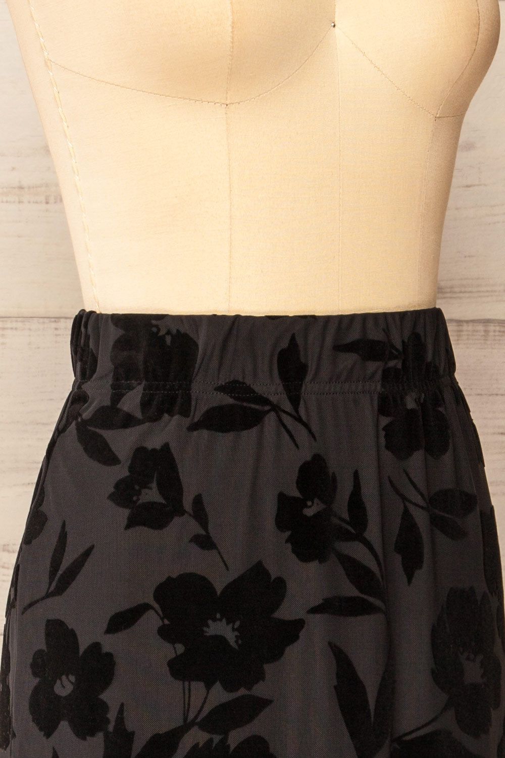 Tangier | Black Mesh Midi Skirt sold by Boutique 1861 product image thumbnail 4