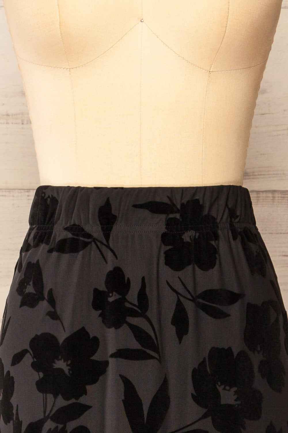 Tangier | Black Mesh Midi Skirt sold by Boutique 1861 product image thumbnail 2