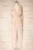 Cracovie Taupe | Utility Jumpsuit w/ Long Sleeves sold by Boutique 1861