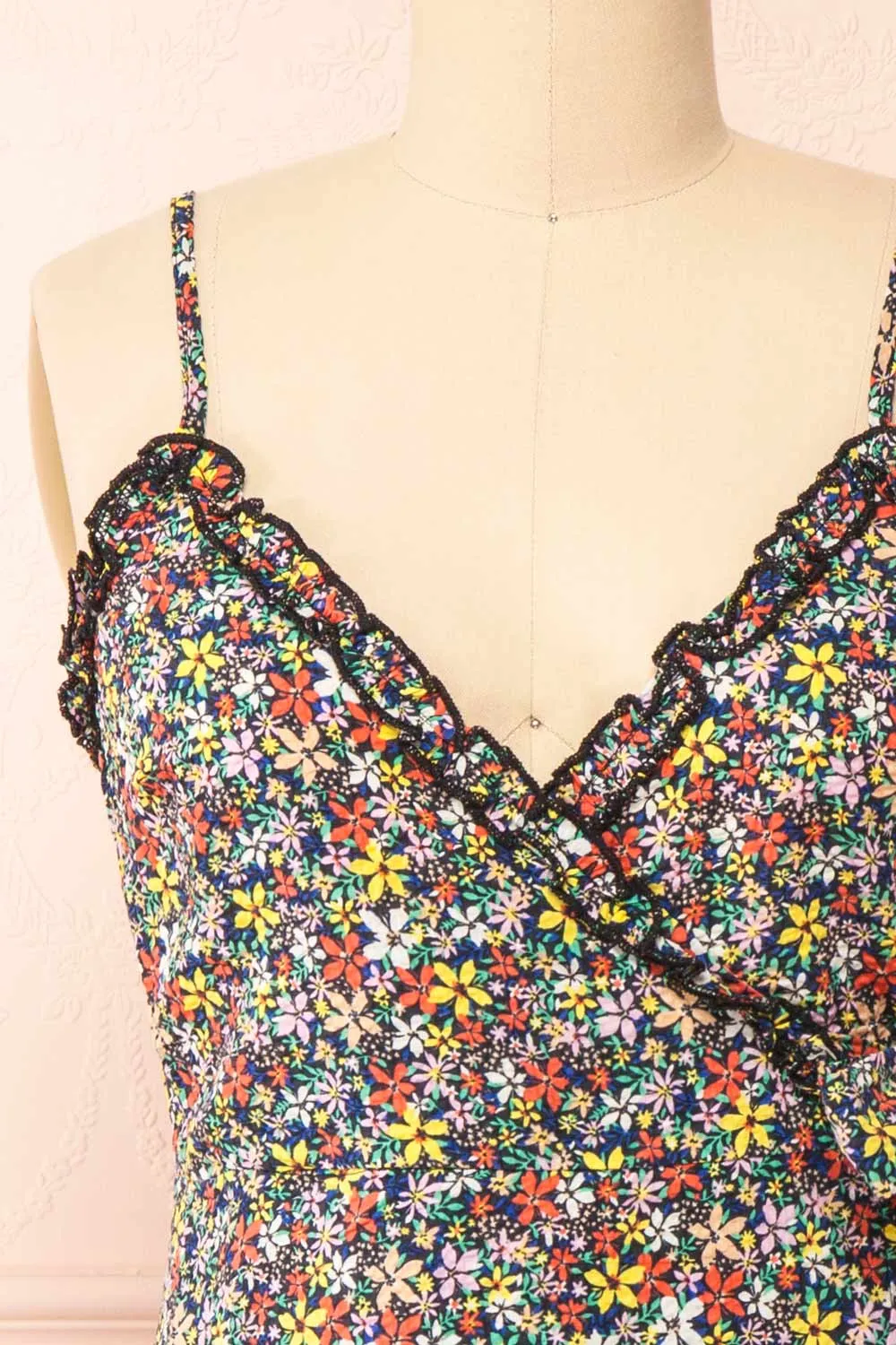 Sonyeon | Short Floral Wrap Dress sold by Boutique 1861 product image thumbnail 2