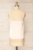 Guarenas | Pink Satin Cami Top w/ Lace Trim sold by Boutique 1861
