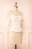 Mayanne Pink | Ruched Floral Top sold by Boutique 1861