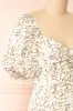 Mikaru | White Floral A-Line Dress sold by Boutique 1861