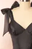 Callidora | Black Organza Midi Dress sold by Boutique 1861