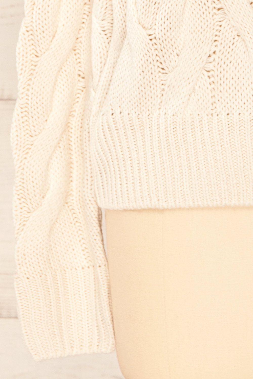 Paide Beige | Cable Knit Sweater sold by Boutique 1861 product image thumbnail 8