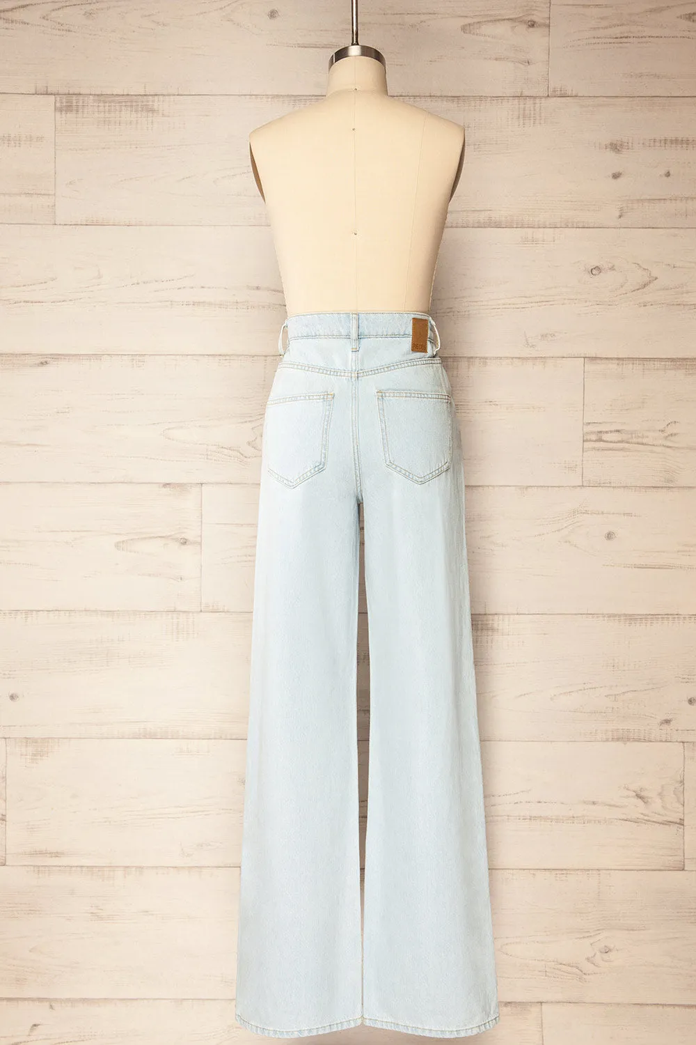 Calhoun | Light-Blue Wide-Leg Jeans sold by Boutique 1861 product image thumbnail 5