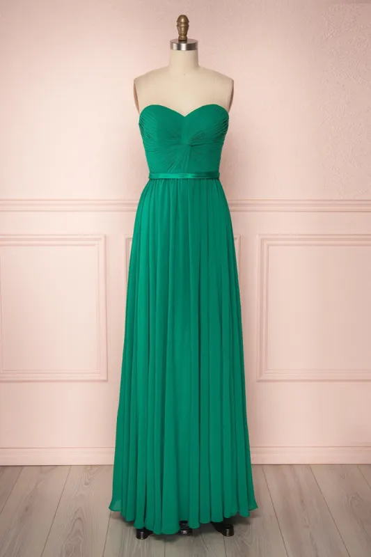 Myrcella Green | Chiffon Gown sold by Boutique 1861