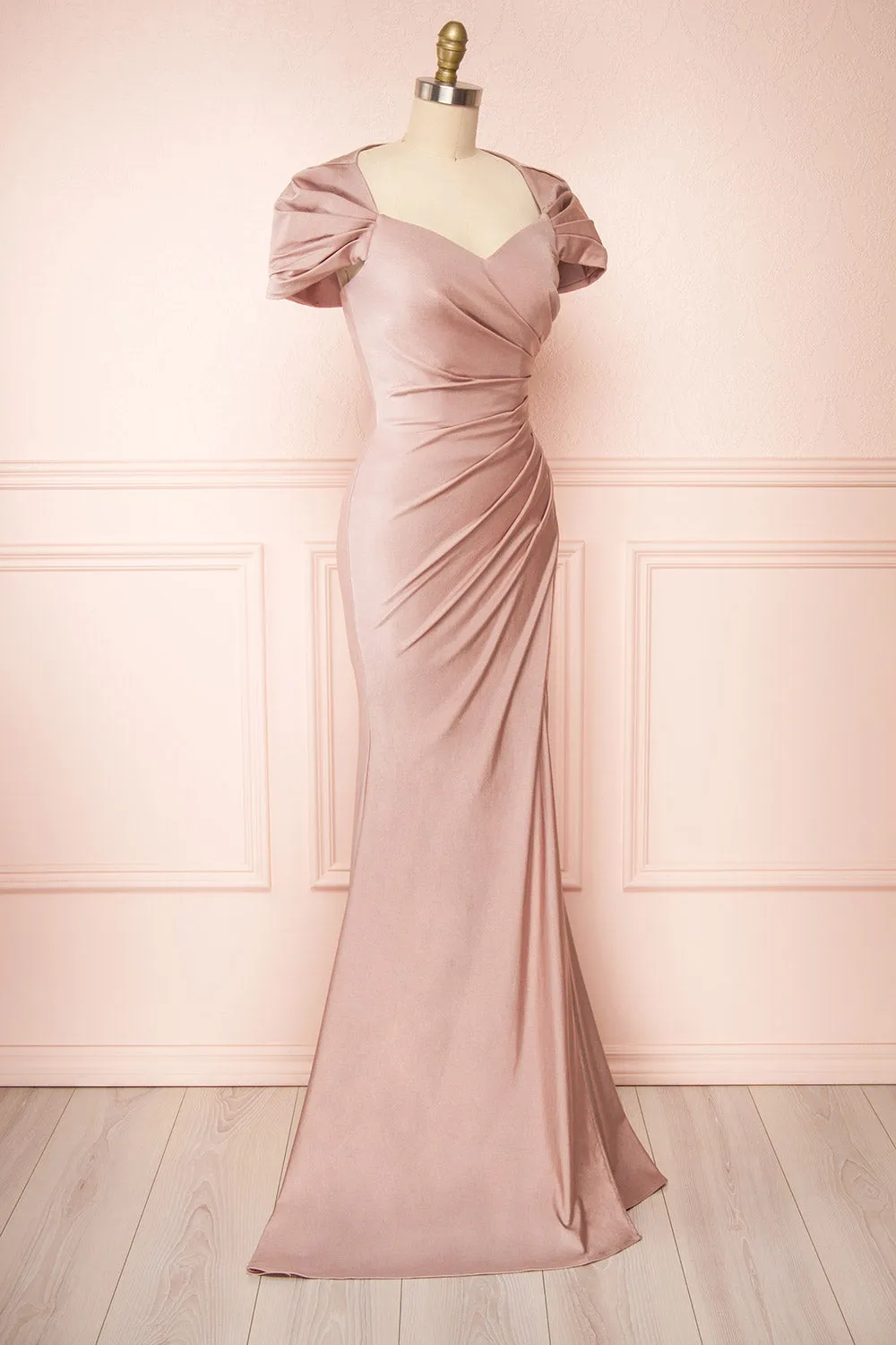 Karelle Mauve | Mermaid Maxi Dress w/ Bolero sold by Boutique 1861 product image thumbnail 4