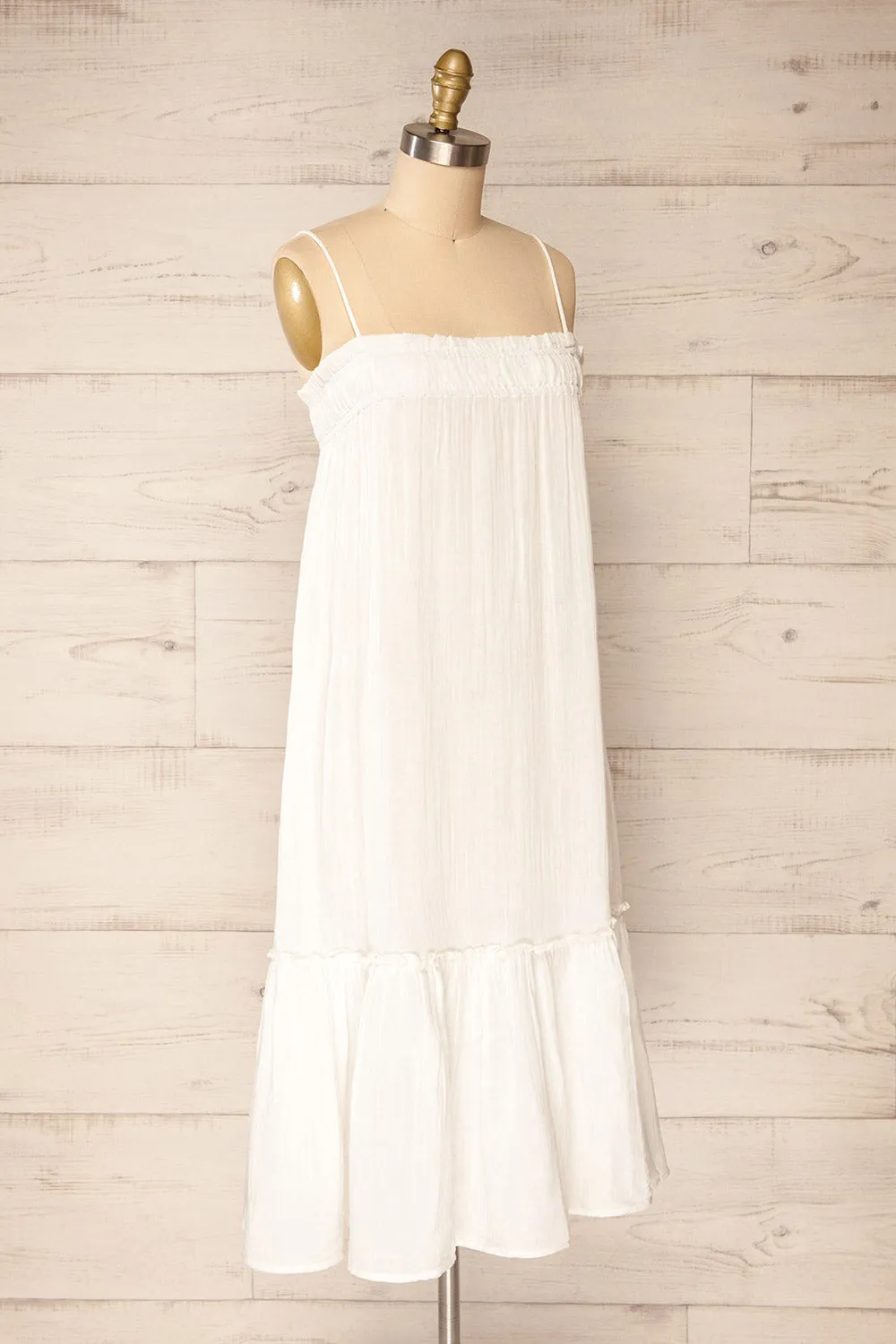 Fannar White | A-line Midi Dress sold by Boutique 1861 product image thumbnail 4