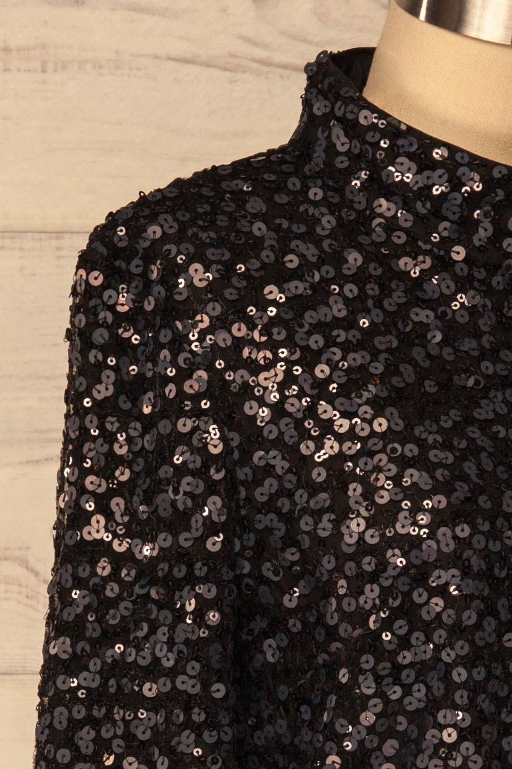 Paredes | Black Sequins Top sold by Boutique 1861 product image thumbnail 5