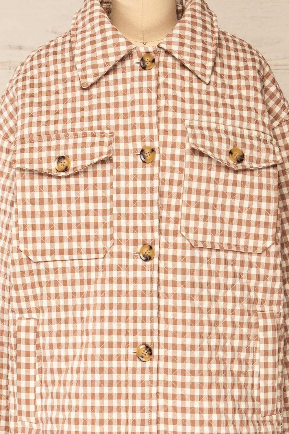 Pergola | Quilted Gingham Jacket sold by Boutique 1861 product image thumbnail 5