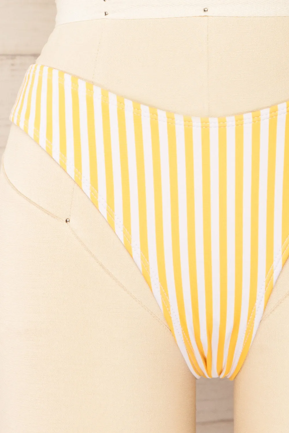 Carora Stripes Yellow | Bikini Bottom sold by Boutique 1861 product image thumbnail 4