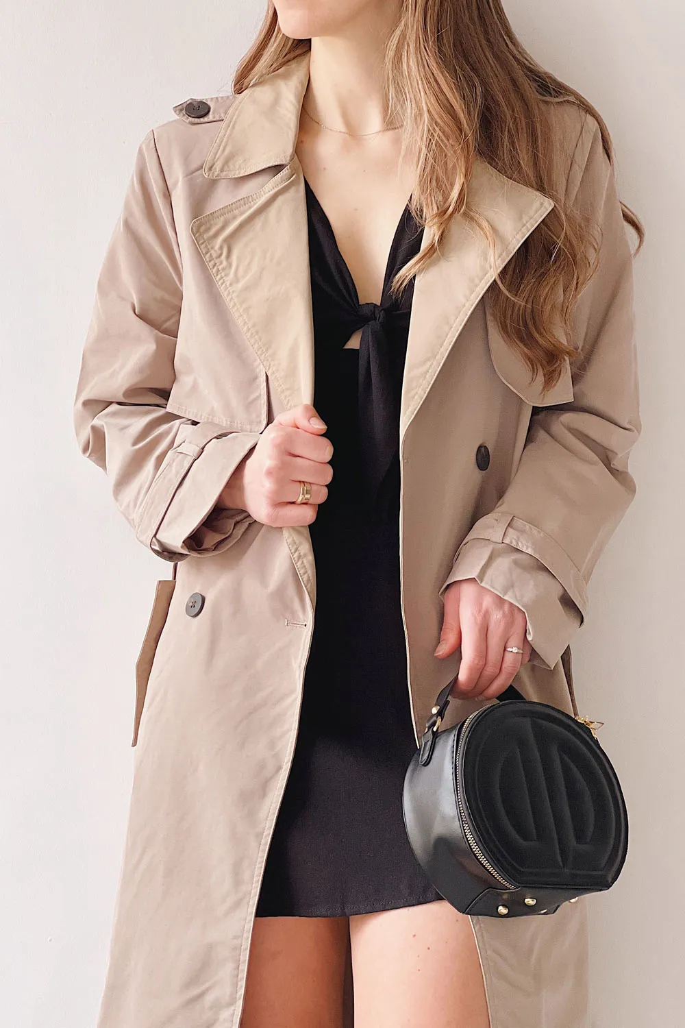 Truman | Beige Double Breasted Trench Coat sold by Boutique 1861 product image thumbnail 2