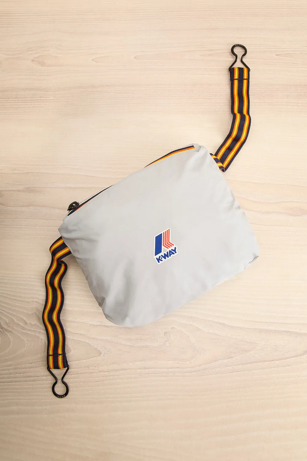 Zamora Grey | Packable Rain Jacket sold by Boutique 1861 product image thumbnail 2