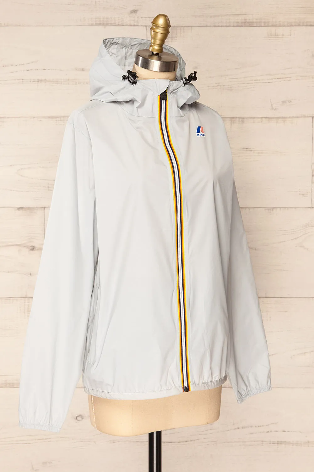 Zamora Grey | Packable Rain Jacket sold by Boutique 1861 product image thumbnail 5