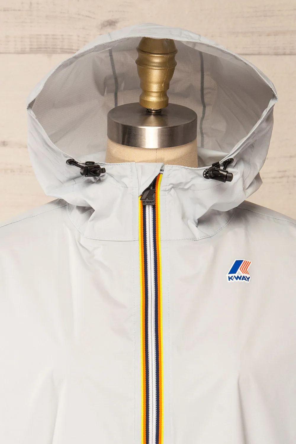 Zamora Grey | Packable Rain Jacket sold by Boutique 1861 product image thumbnail 3