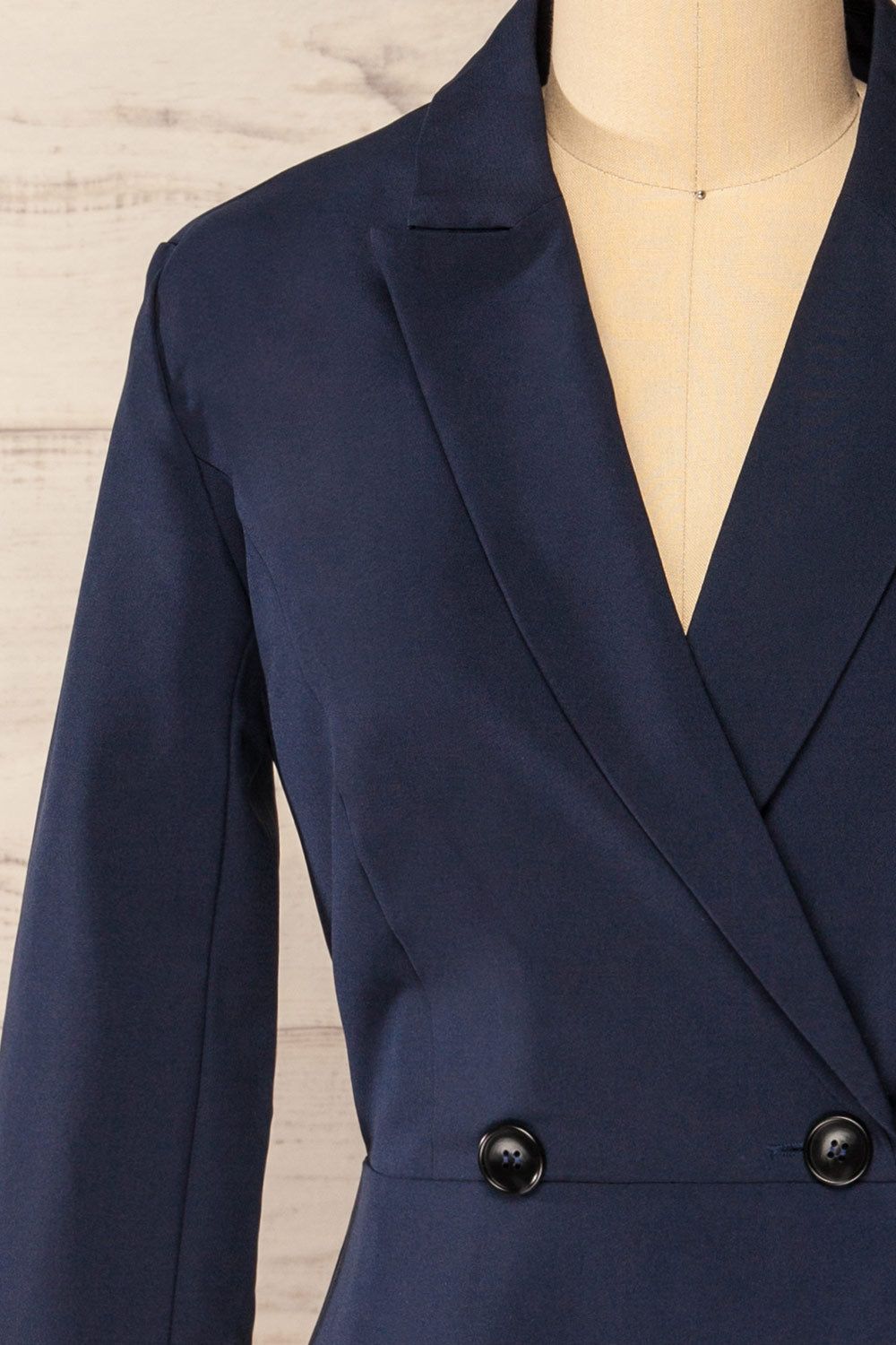 Pazin | Short Navy Blue Blazer Dress sold by Boutique 1861 product image thumbnail 2
