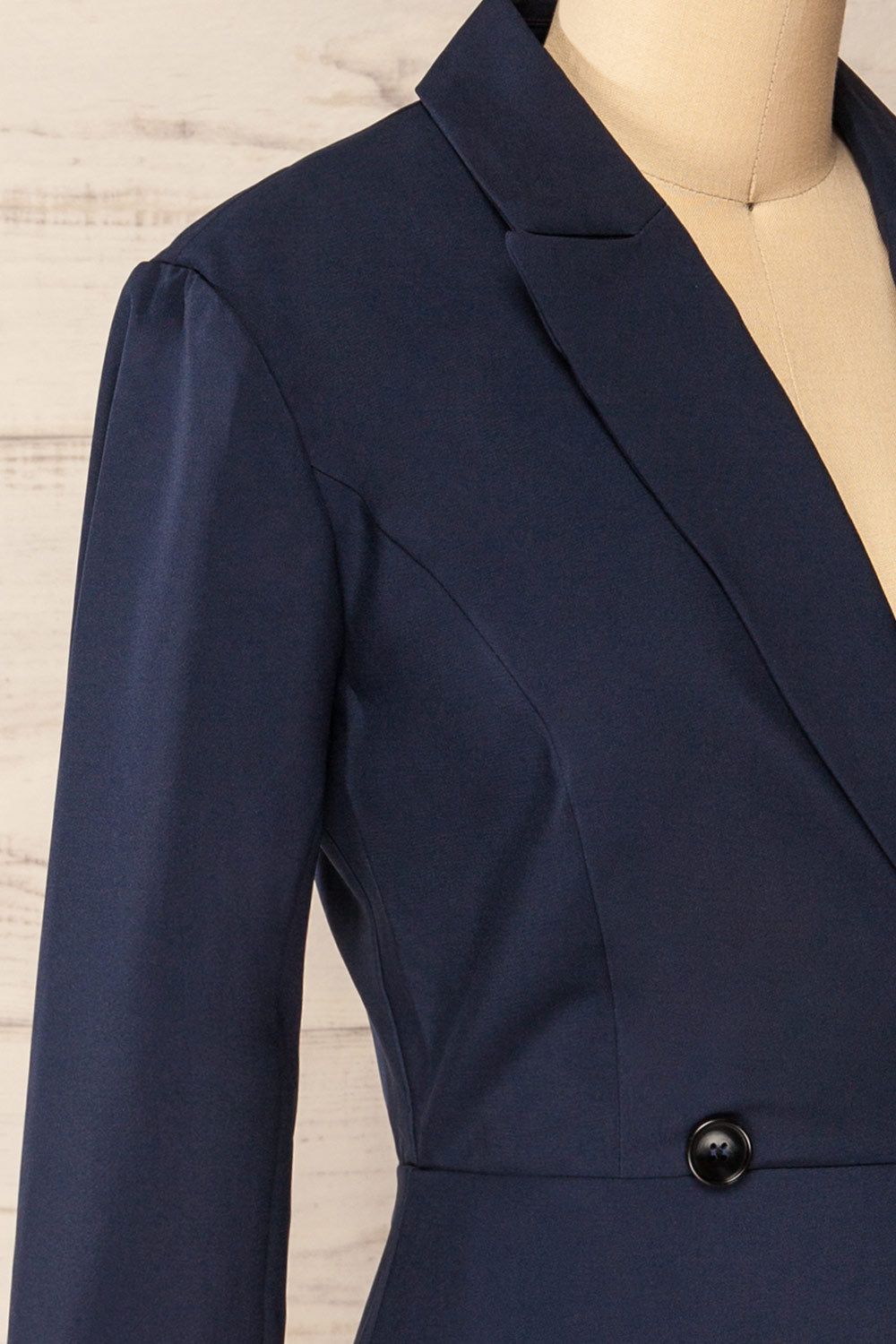 Pazin | Short Navy Blue Blazer Dress sold by Boutique 1861 product image thumbnail 4