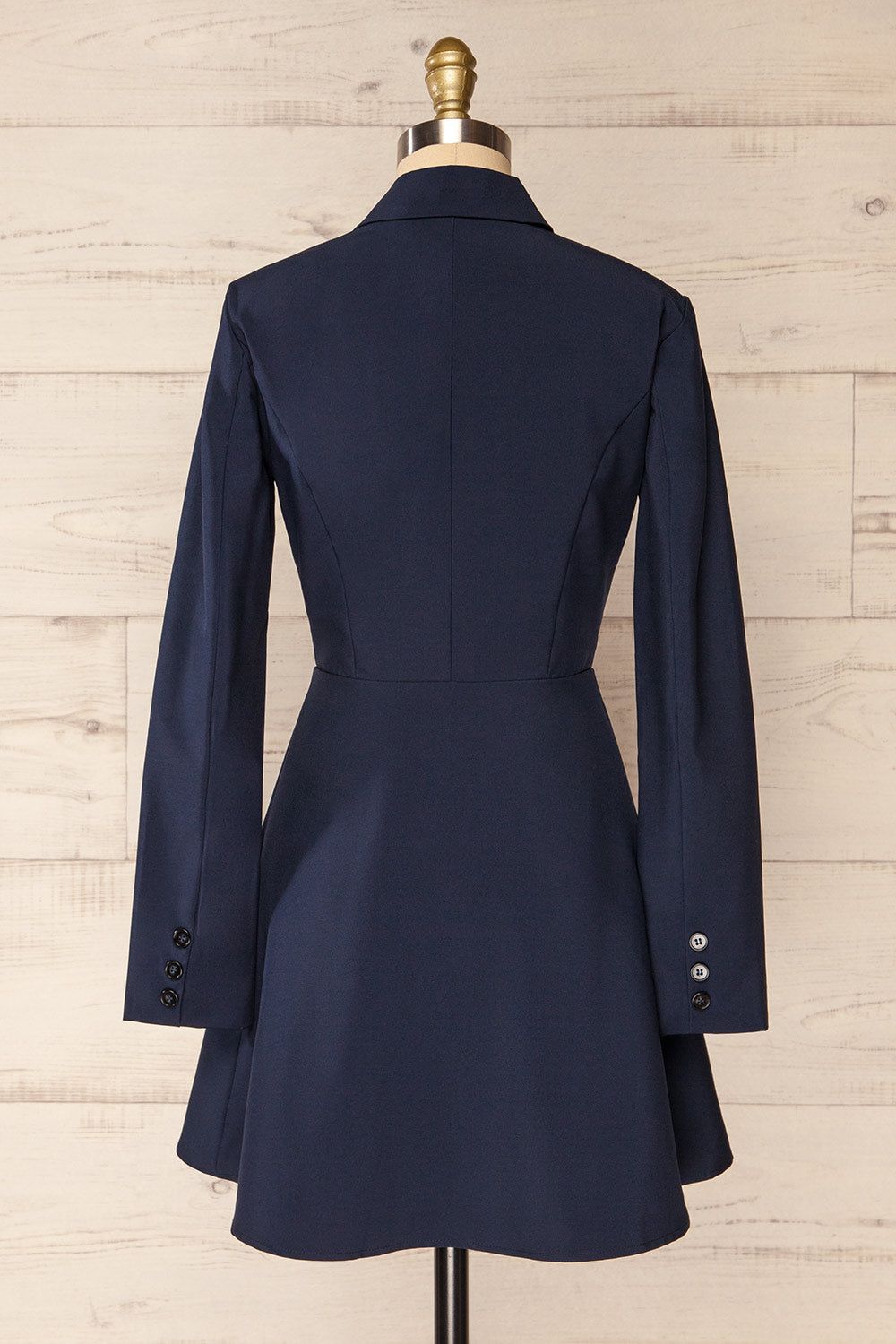 Pazin | Short Navy Blue Blazer Dress sold by Boutique 1861 product image thumbnail 5