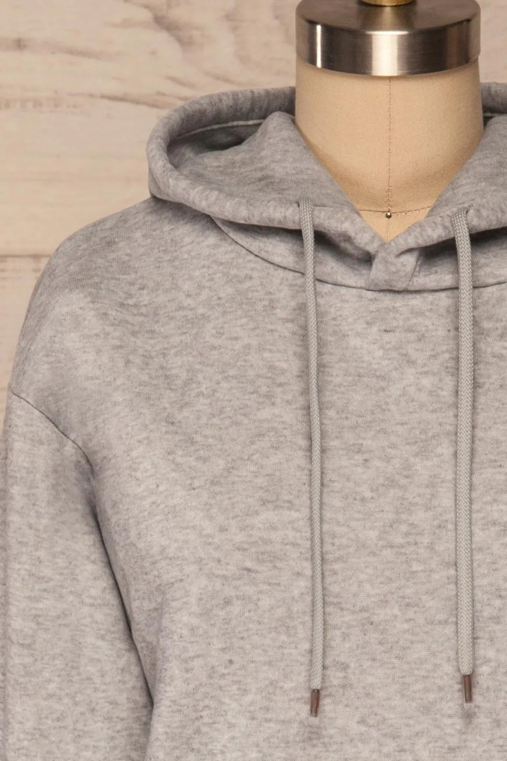 Juxue Fog | Grey Oversized Hoodie sold by Boutique 1861 product image thumbnail 3