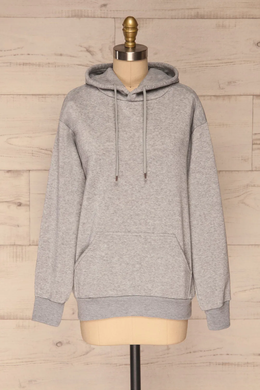 Juxue Fog | Grey Oversized Hoodie sold by Boutique 1861