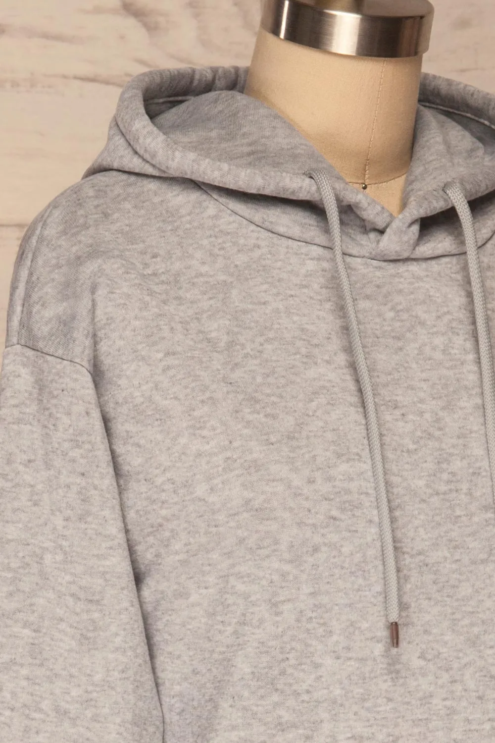 Juxue Fog | Grey Oversized Hoodie sold by Boutique 1861 product image thumbnail 5