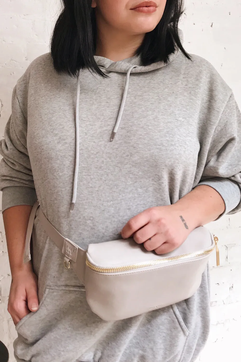 Juxue Fog | Grey Oversized Hoodie sold by Boutique 1861 product image thumbnail 2