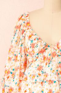 Evangeline | Tiered Floral Babydoll Dress sold by Boutique 1861
