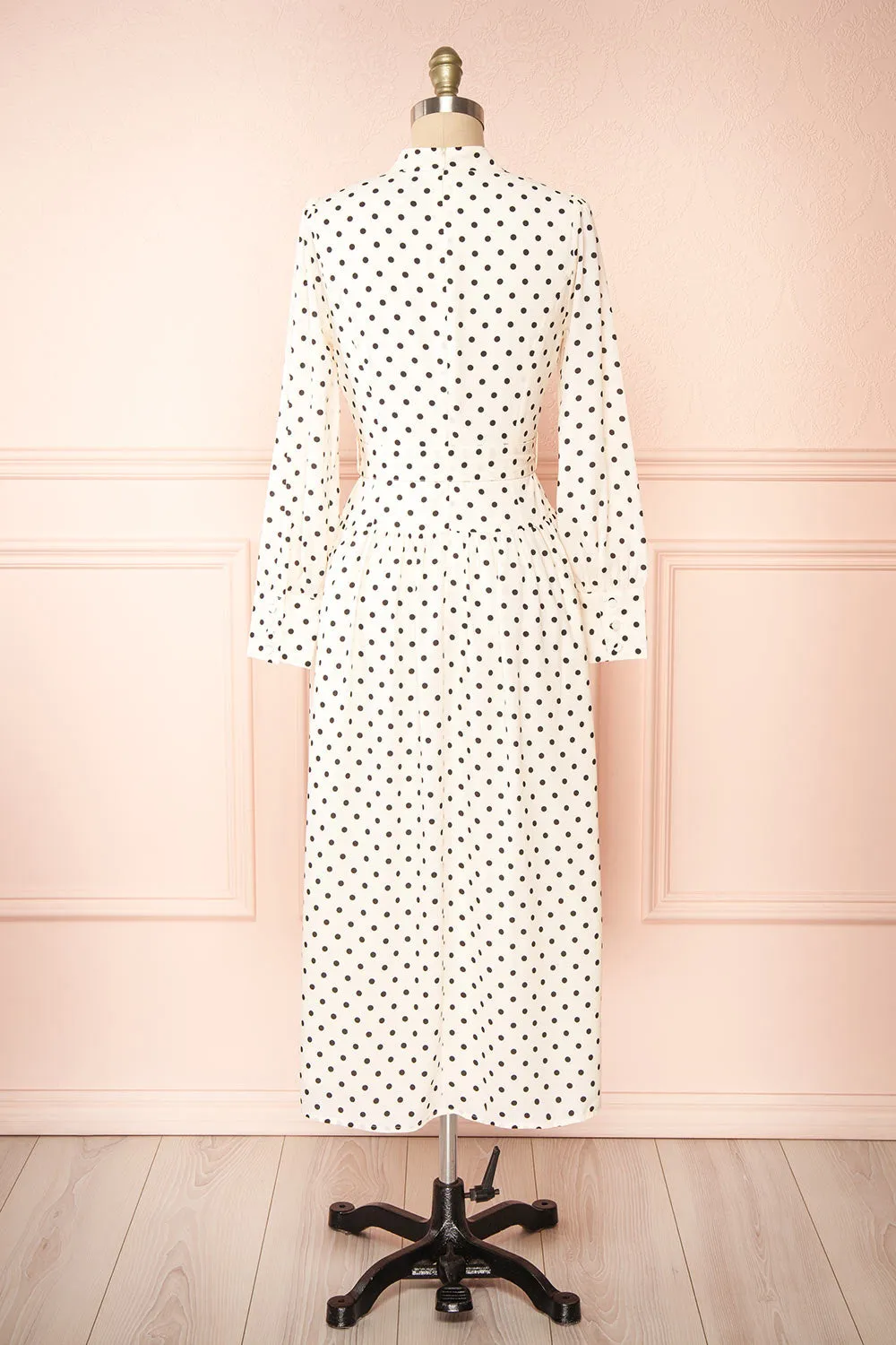 Nordis | Belted Polka-Dot Midi Dress sold by Boutique 1861 product image thumbnail 5