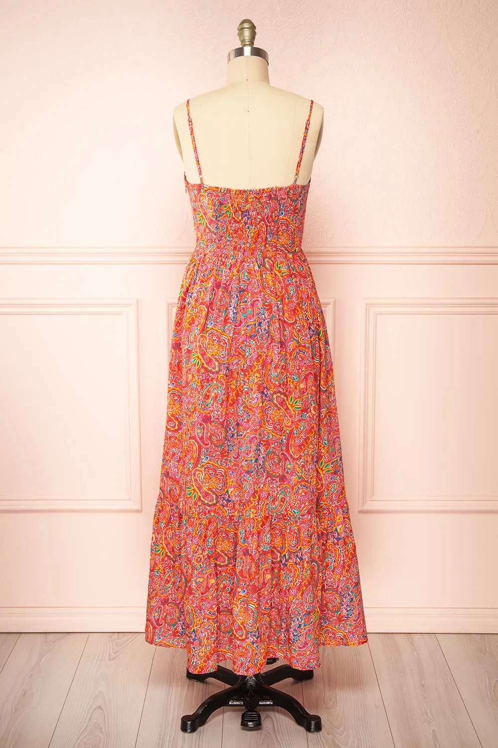 Bentley | Midi Dress w/ Colourful Paisley Print sold by Boutique 1861 product image thumbnail 5