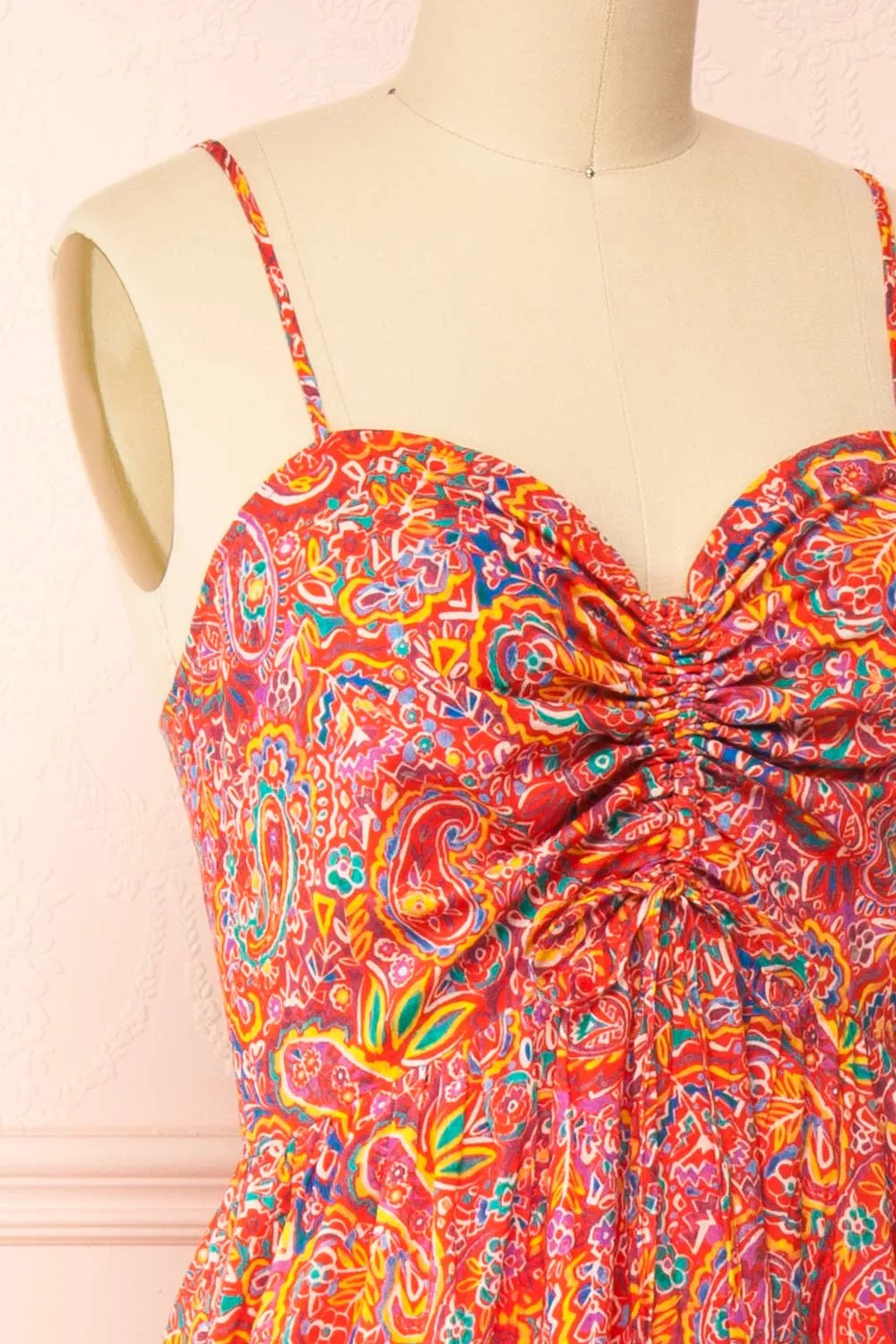 Bentley | Midi Dress w/ Colourful Paisley Print sold by Boutique 1861 product image thumbnail 4