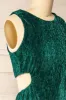 Pezenas Green | Midi Dress w/ Metallic Threads sold by Boutique 1861