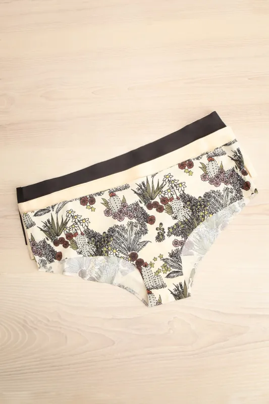 Yanik | 3-Pack Seamless Mid-Rise Underwear sold by Boutique 1861