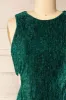 Pezenas Green | Midi Dress w/ Metallic Threads sold by Boutique 1861