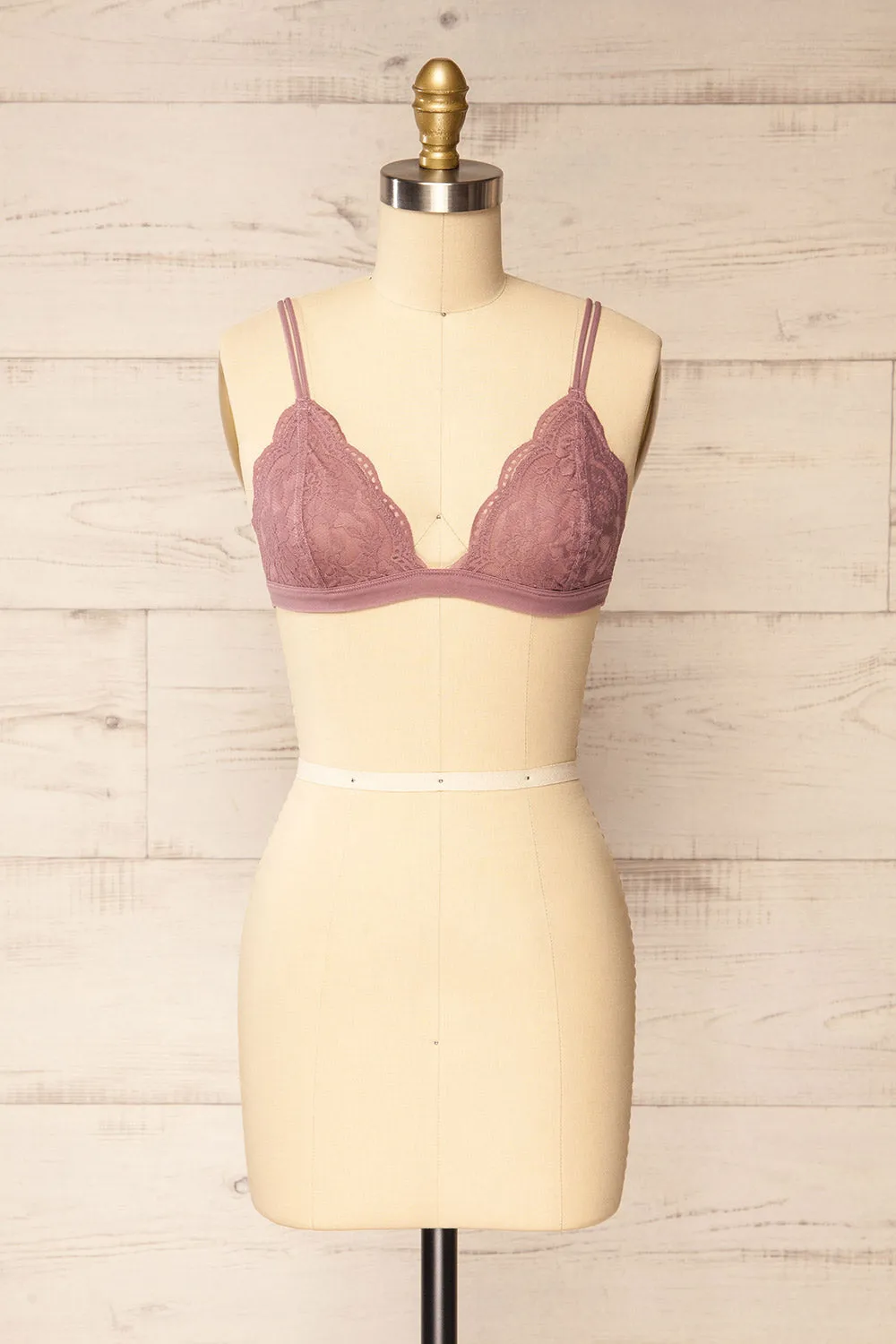 Ati Mauve | Lace Bralette sold by Boutique 1861