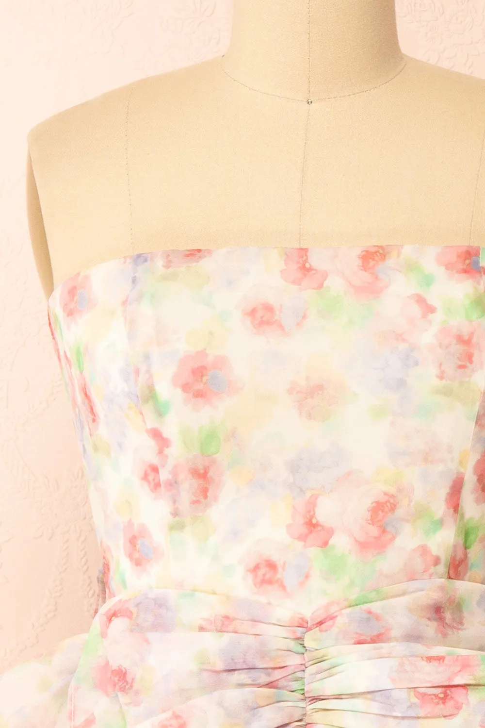 Mastuoka | Strapless Ruffled Short Dress sold by Boutique 1861 product image thumbnail 2