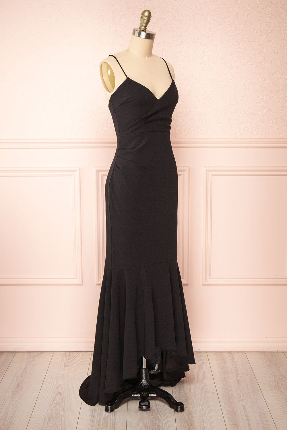 Rita Black | Fitted Mermaid Maxi Dress sold by Boutique 1861 product image thumbnail 4